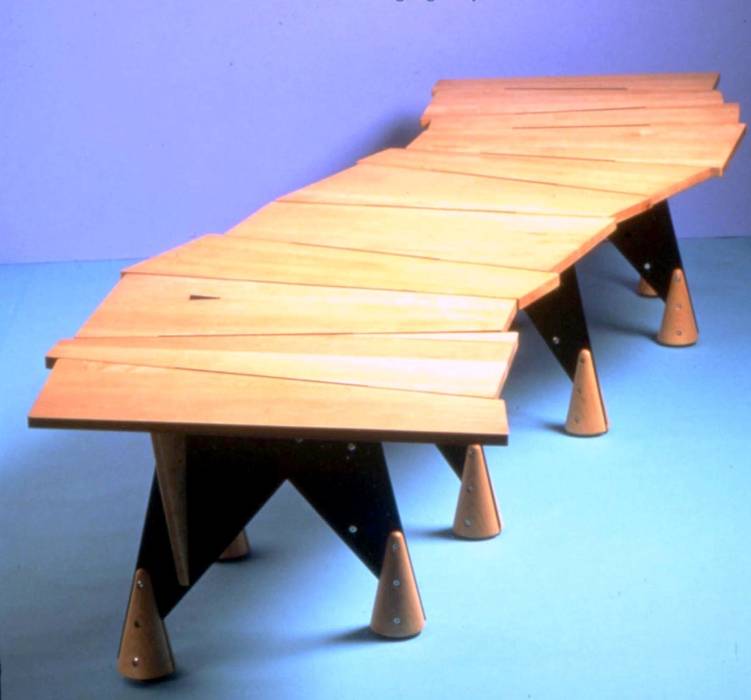 Boardwalk Table, David Arnold Design David Arnold Design Комерційні приміщення Офісні приміщення та магазини