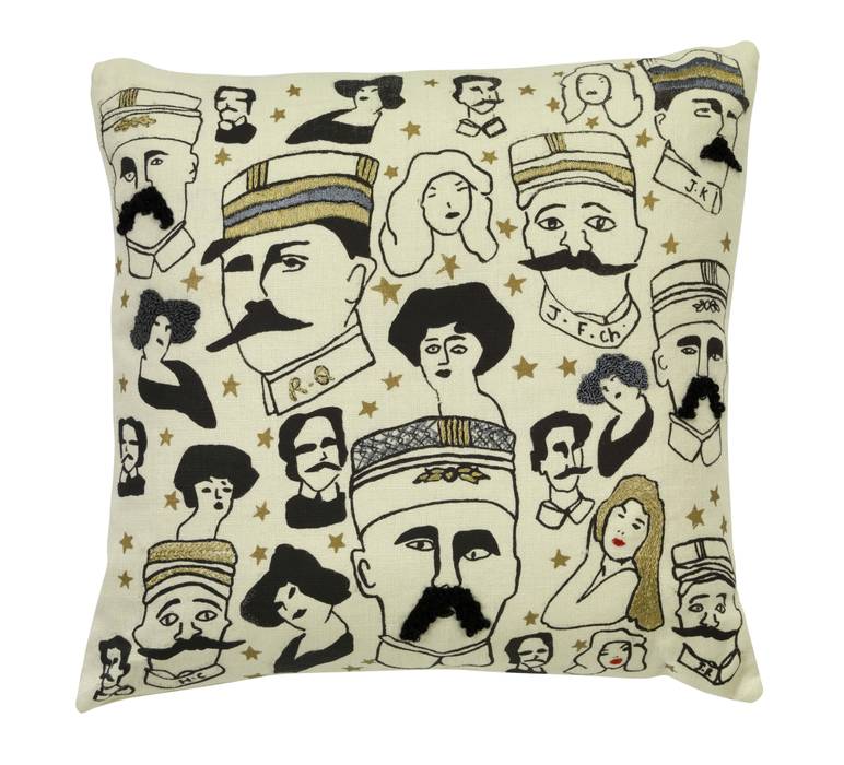 Moustaches Fine Cell Work Moderne Wohnzimmer Accessoires und Dekoration