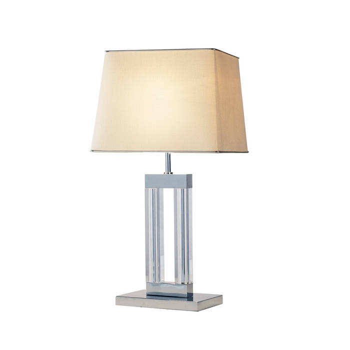 Polished chrome table lamps, Socket Store Socket Store Modern living room Lighting