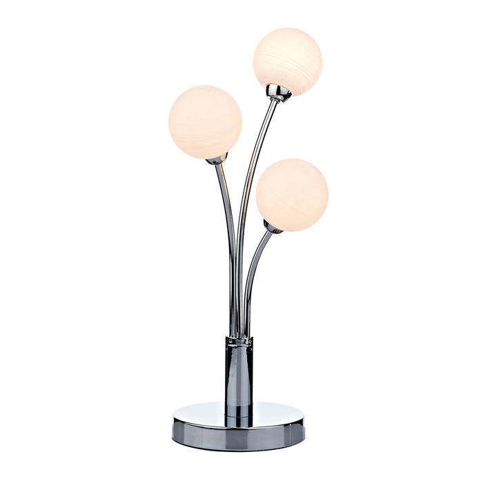 Polished chrome table lamps, Socket Store Socket Store Moderne Wohnzimmer Beleuchtung