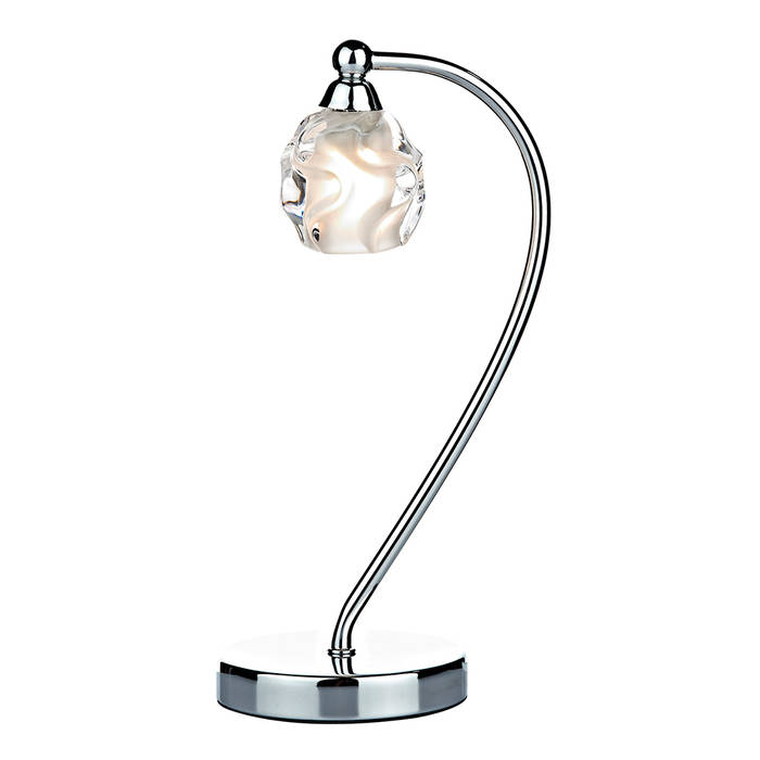 Polished chrome table lamps, Socket Store Socket Store Moderne Wohnzimmer Beleuchtung