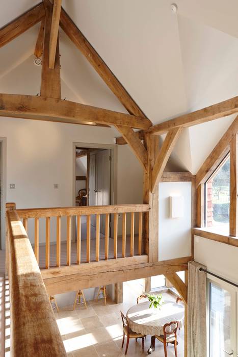 Stable Cottage Adam Coupe Photography Limited Country style corridor, hallway& stairs