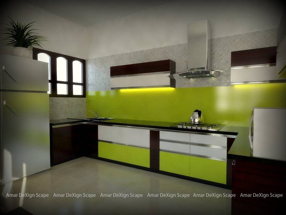 Residential Interiors, Amar DeXign Scape Amar DeXign Scape Salas de estilo asiático