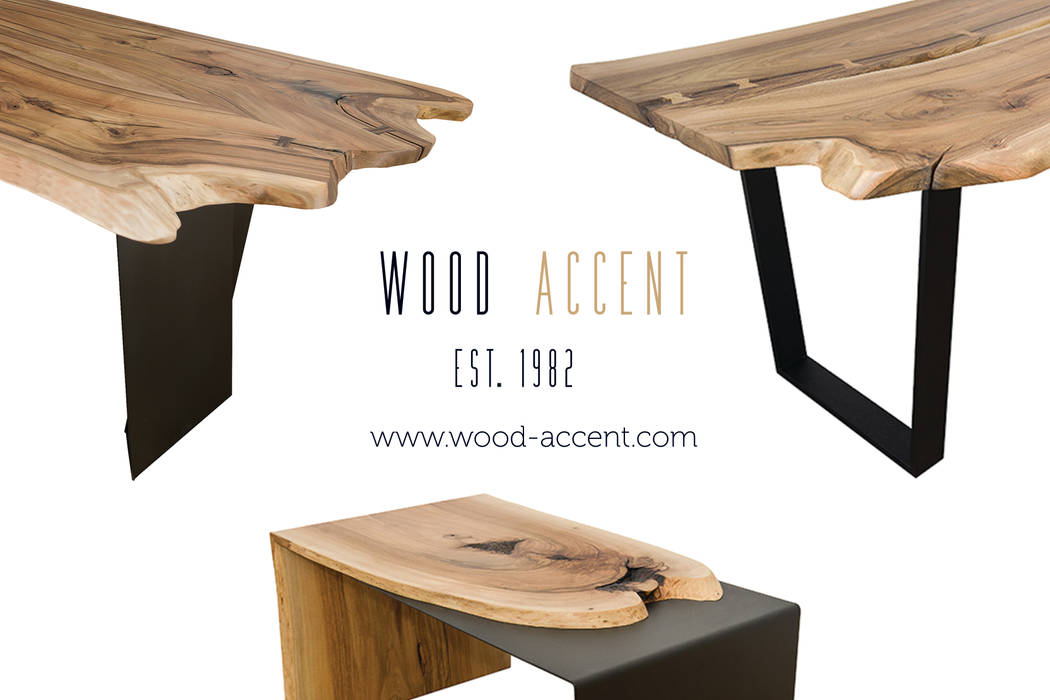 UNIQUE WOODEN TABLE , WOOD ACCENT WOOD ACCENT Modern Living Room Side tables & trays