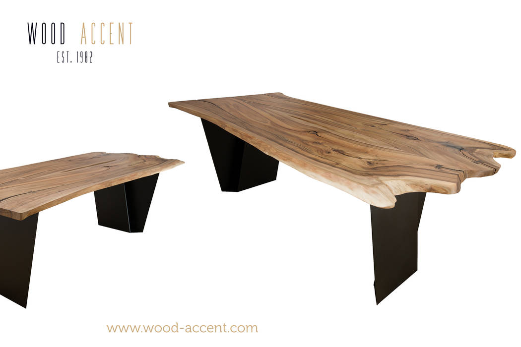 UNIQUE WOODEN TABLE , WOOD ACCENT WOOD ACCENT Modern Living Room Side tables & trays