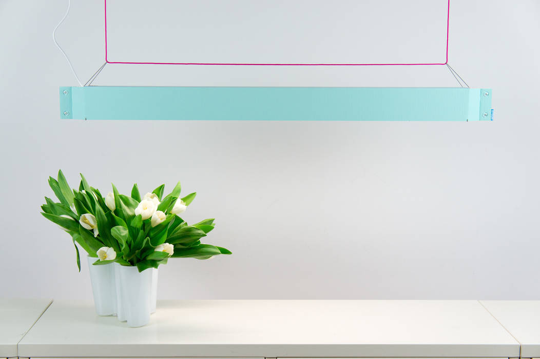 NUMEROUNO LED mint homify Minimalistische Arbeitszimmer Beleuchtungen