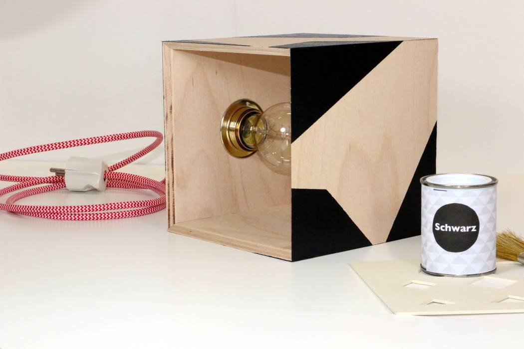 Dekoleuchte Cube DIY Kit, FridaFinn FridaFinn Interior design