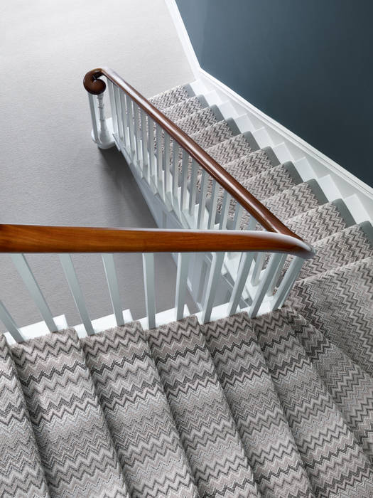 Fabulous Stairs Wools of New Zealand Modern corridor, hallway & stairs