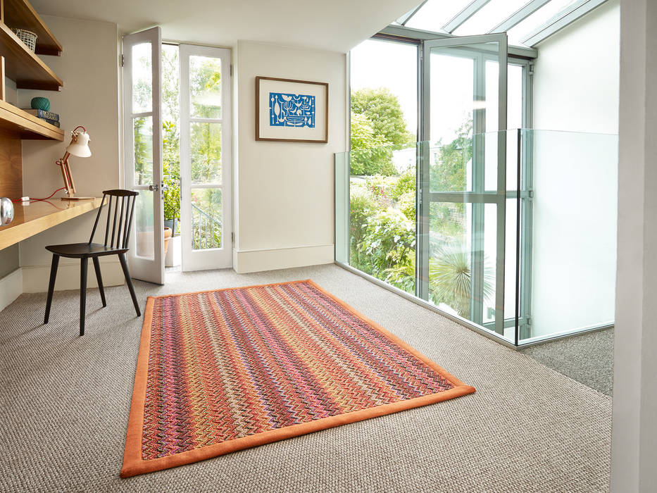 Fabulous Rug Wools of New Zealand ห้องโถงทางเดินและบันไดสมัยใหม่