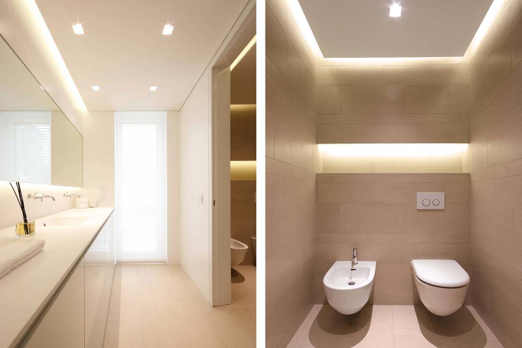Jesolo Lido Pool Villa, Mosa Mosa Dinding & Lantai Minimalis Wall & floor coverings