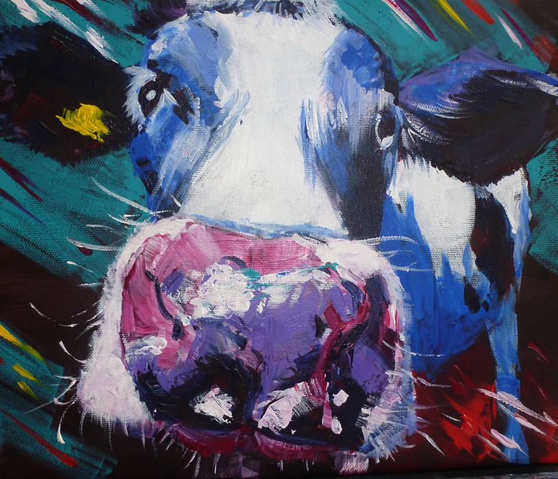 Cheeky Cow Marilyn Allis Other spaces Pictures & paintings