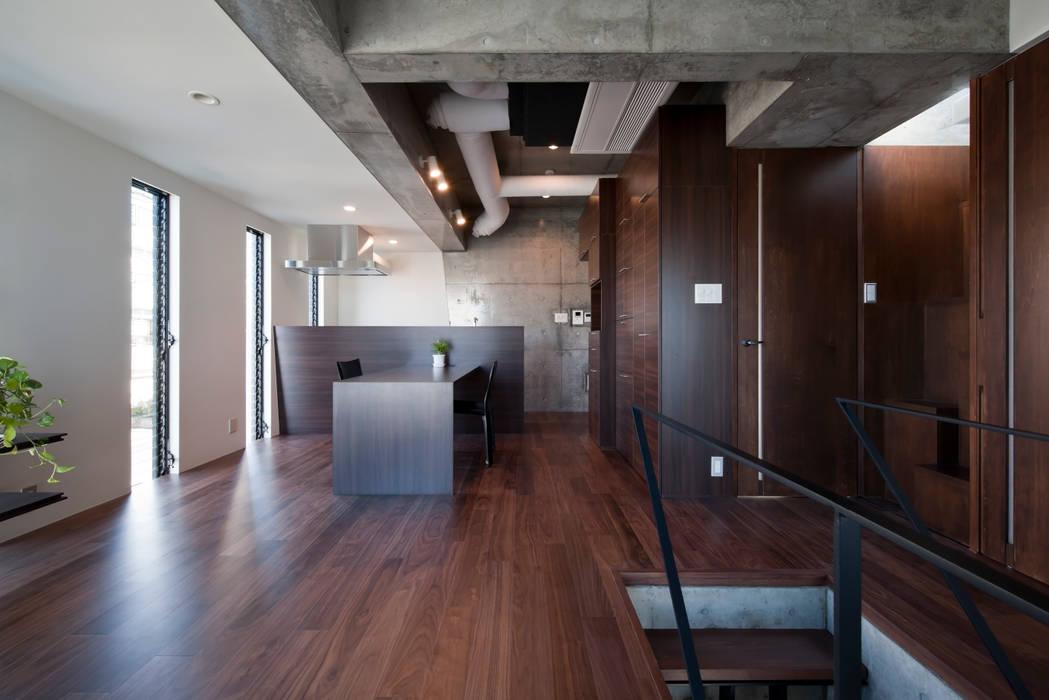 吉川の家 / House in Yoshikawa, 庄司寛建築設計事務所 / HIROSHI SHOJI ARCHITECT&ASSOCIATES: 庄司寛建築設計事務所 / HIROSHI SHOJI ARCHITECT&ASSOCIATESが手掛けた現代のです。,モダン