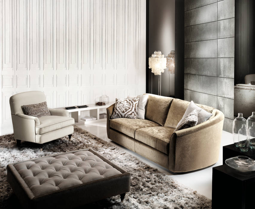 Divano EVOQUE, Cava Srl Cava Srl Classic style living room Sofas & armchairs