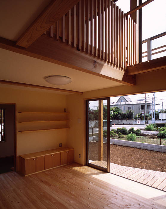 黒の家, 八島建築設計室 八島建築設計室 Living room