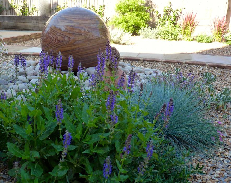 Serene Gravel Garden, Cornus Garden Design Cornus Garden Design Taman Modern