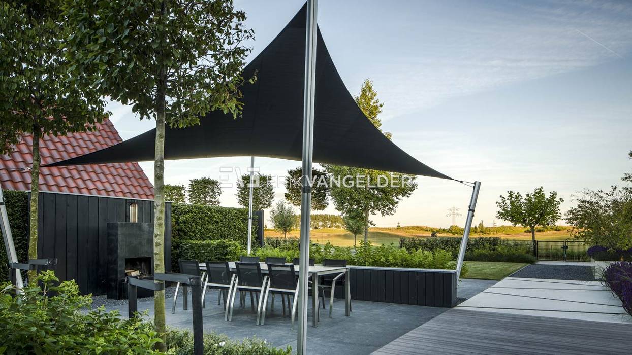 Moderne villatuin Middelburg, ERIK VAN GELDER | Devoted to Garden Design ERIK VAN GELDER | Devoted to Garden Design Moderne tuinen