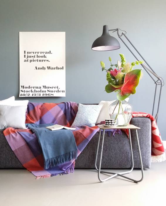 Ookinhetpaars de webshop voor kleurrijke kussens en prachtige plaids, Ookinhetpaars Ookinhetpaars Living room