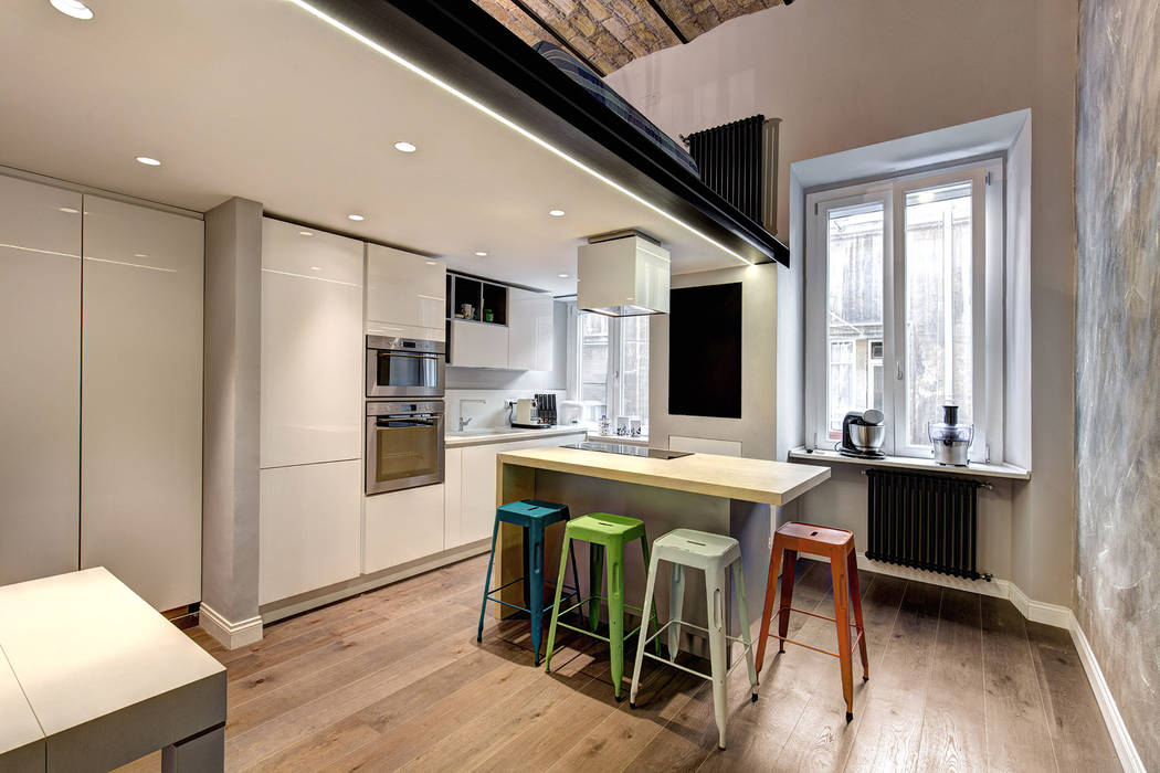 MACHIAVELLI, MOB ARCHITECTS MOB ARCHITECTS Industrial style kitchen