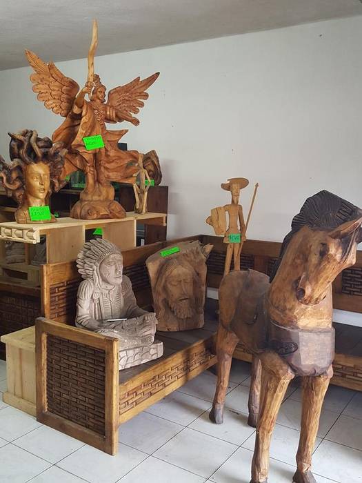 ARTE EN MADERA, Rusticos Michoacanos Rusticos Michoacanos Więcej pomieszczeń Rzeźby