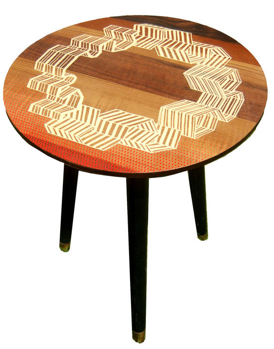 Windbreak side table Zoe Murphy Eclectic style living room Side tables & trays