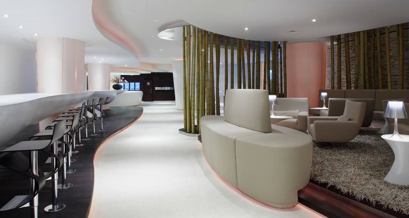 Privium ClubLounge, M+R interior architecture M+R interior architecture Bedrijfsruimten Vliegvelden