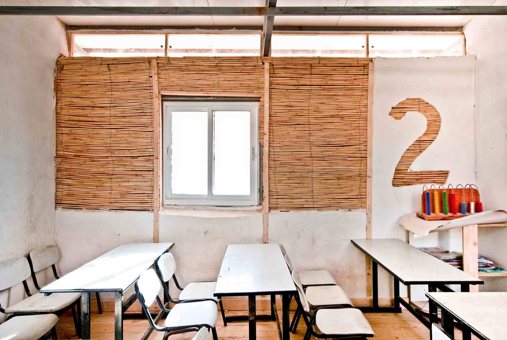 La Scuole nel Deserto - Abu Hindi primary school, ARCò Architettura & Cooperazione ARCò Architettura & Cooperazione 商业空间 學校