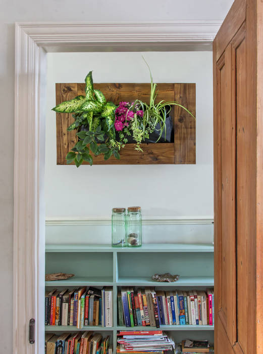 Teak Horizontal Vertical Garden Living Interiors UK Więcej pomieszczeń Wyroby artystyczne