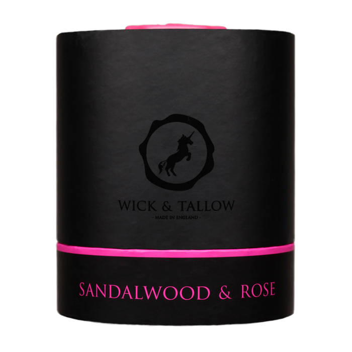 Wick & Tallow Sandalwood & Rose Candle, Wick & Tallow Wick & Tallow Modern houses Accessories & decoration