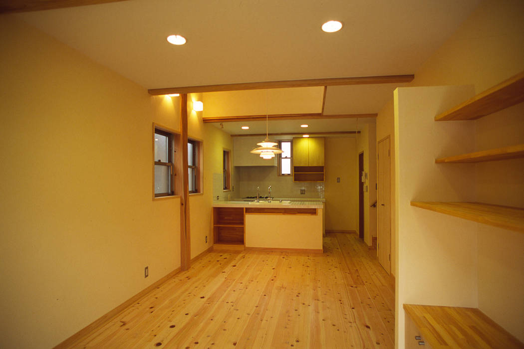 八島建築設計室 Living Room Homify