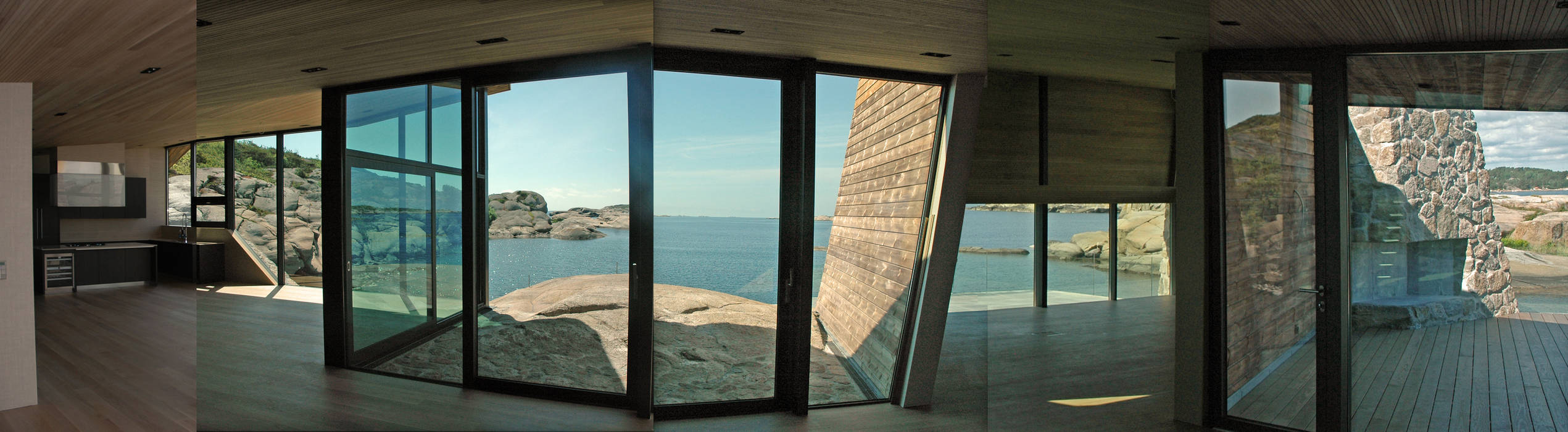 Rock House, Jarmund/Vigsnæs AS Arkitekter MNAL: modern by Jarmund/Vigsnæs AS Arkitekter MNAL, Modern