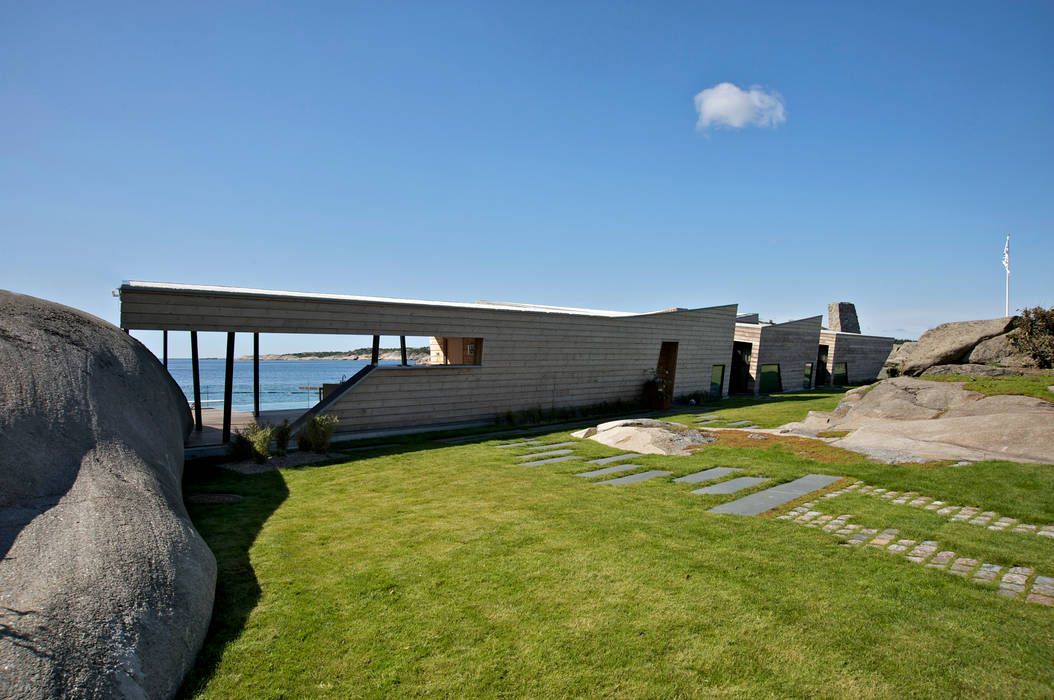 Rock House, Jarmund/Vigsnæs AS Arkitekter MNAL: modern by Jarmund/Vigsnæs AS Arkitekter MNAL, Modern