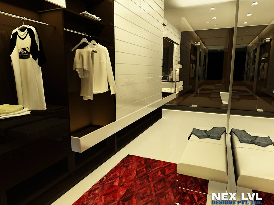 AMBIKAPUR, NEX LVL DESIGNS PVT. LTD. NEX LVL DESIGNS PVT. LTD. Rooms