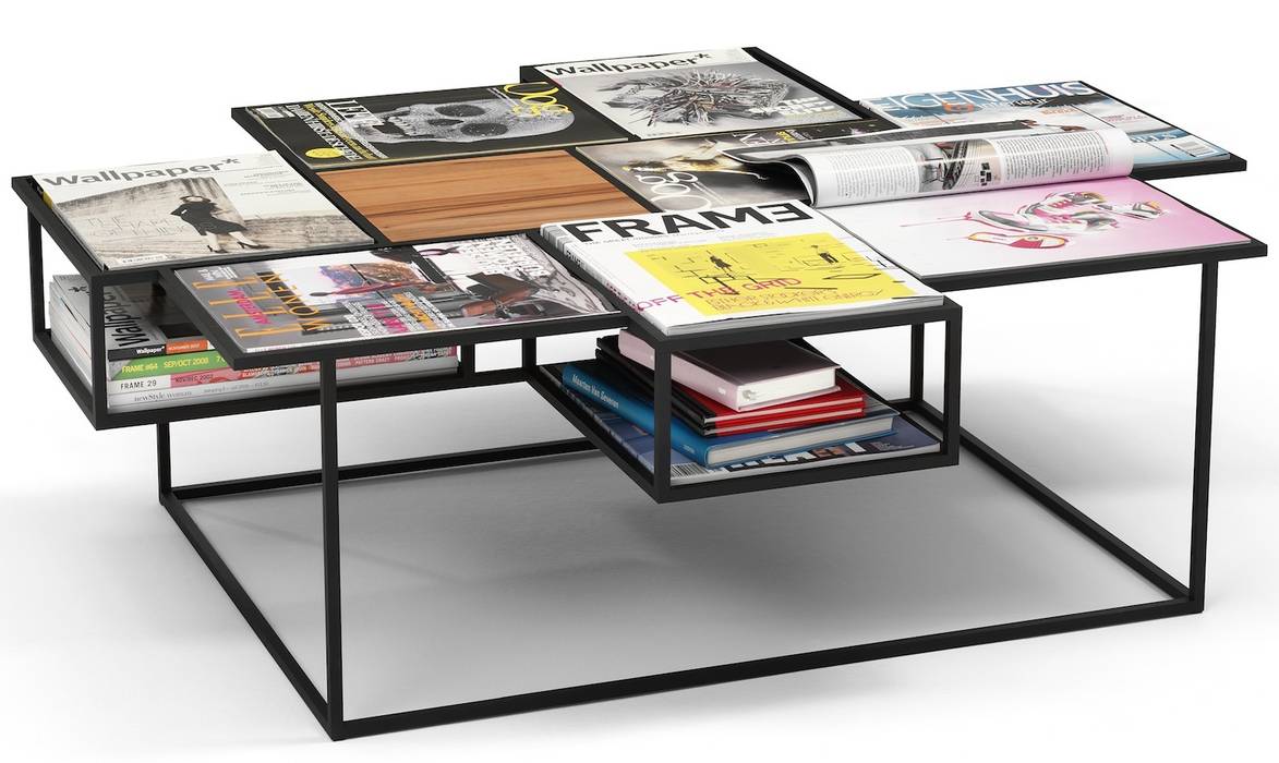 homify Living room Side tables & trays