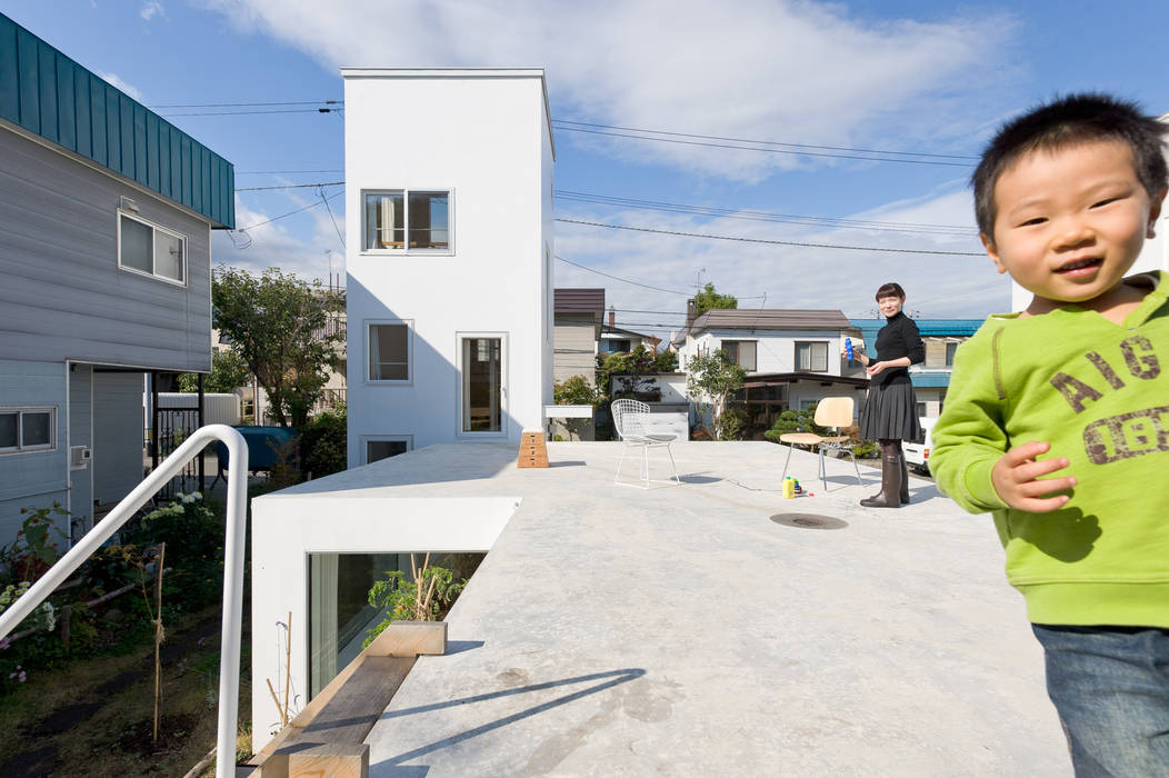 KUMAGAI HOUSE, hiroshi kuno + associates hiroshi kuno + associates Rumah Minimalis