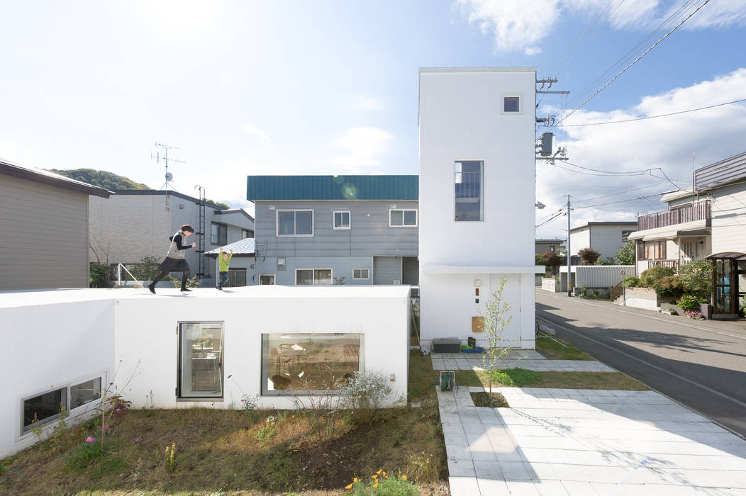 KUMAGAI HOUSE, hiroshi kuno + associates hiroshi kuno + associates Casas de estilo minimalista