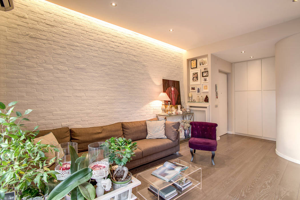 Salones de estilo moderno de MOB ARCHITECTS Moderno