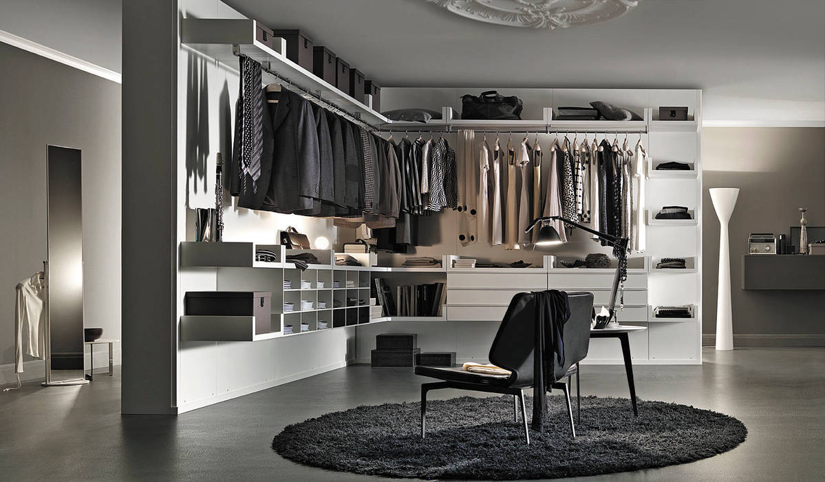 Walk-in Closet Mobilificio Marchese غرف تخزين مخزن