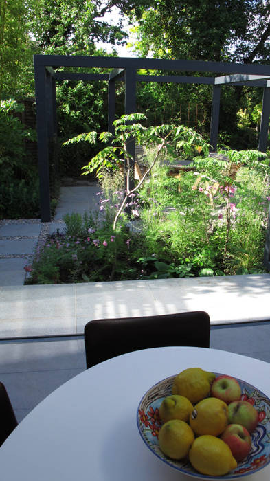 Contemporary Pergola Garden Fenton Roberts Garden Design Modern Garden