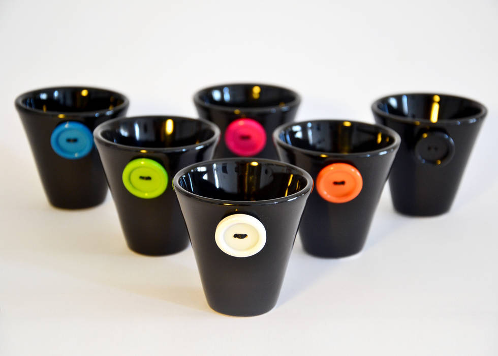 Attacca Bottone Playdesign Cucina moderna Ceramica caffè,tazzine,Posate, Stoviglie & Bicchieri