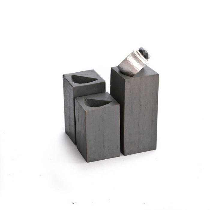 ring stand, ring holder , set of 3 sizes for 3 rings, Alkita GmbH Alkita GmbH Ruang Ganti Modern Accessories & decoration