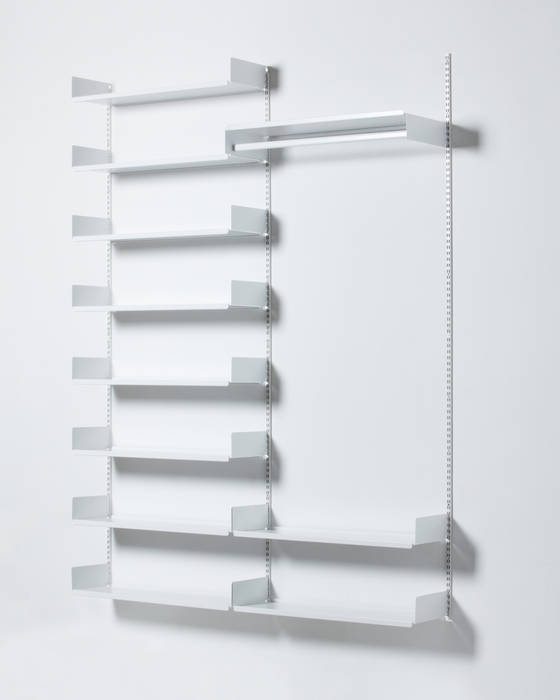 FLOATING SHELVING_OPEN DRESSROOM SOLUTION, THE THING FACTORY THE THING FACTORY 모던스타일 드레싱 룸 옷장 & 서랍