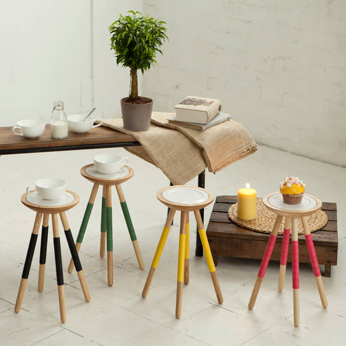 Tea for one table Design K Modern living room Side tables & trays