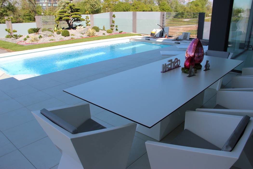 Vondom Outdoor Möbel, Home & Light Home & Light モダンデザインの テラス 家具