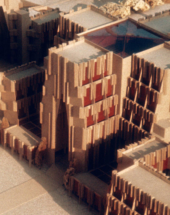 La Pétite Cathedrale, Ricardo Bofill Taller de Arquitectura Ricardo Bofill Taller de Arquitectura Espacios