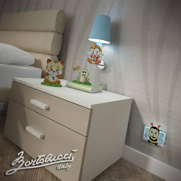 Per illuminare i tuoi spazi di vita. , bartolucci bartolucci Modern nursery/kids room Lighting