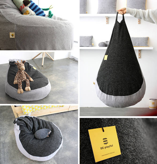 SANDBAG, BE playful BE playful Modern nursery/kids room Desks & chairs