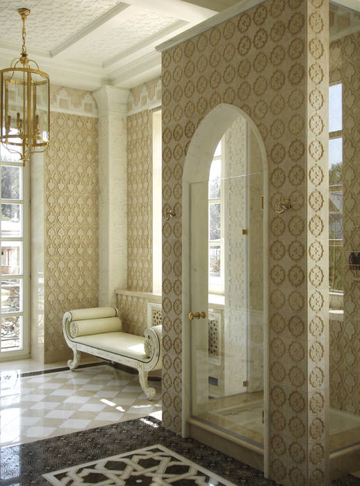 Luxury Design - Ville - Private Residence, DECORMARMI SRL DECORMARMI SRL Bathroom Bathtubs & showers