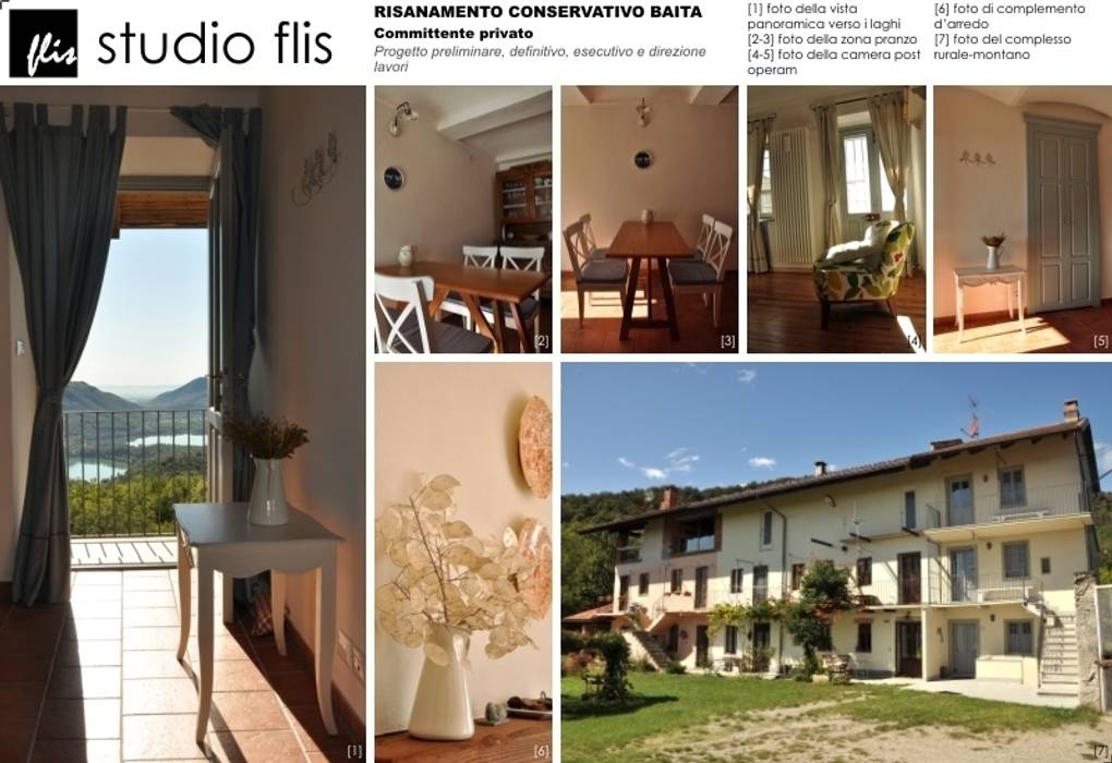 Risanamento conservativo baita, Architetto Igor Flis Architetto Igor Flis