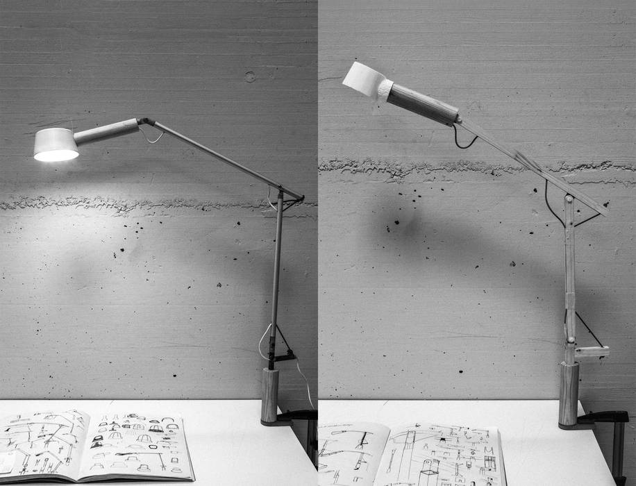 Manu Desk Lamp SYLVAIN AEBISCHER Bureau Eclairage