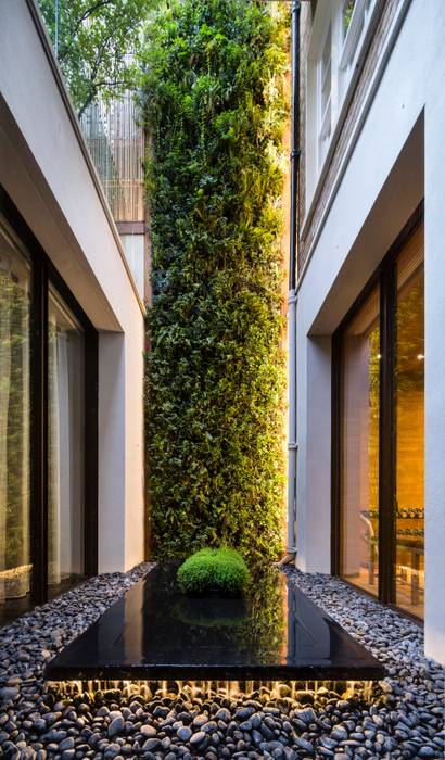 Private Garden, Belgravia, Living Wall Biotecture حديقة Plants & flowers